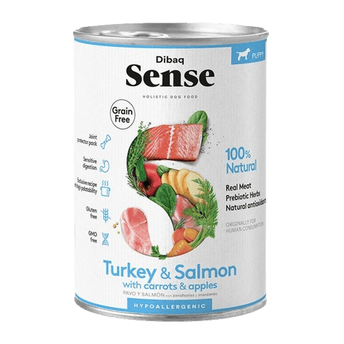 Sense Grain Free Lax & Kalkon Puppy 380 g