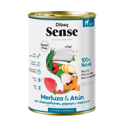 Sense Våtfoder Hake & Tuna 380 g
