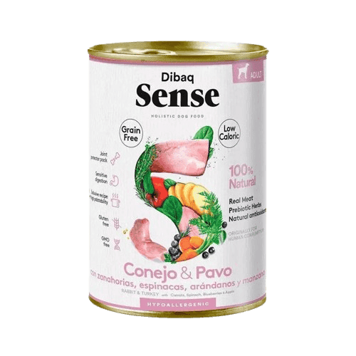 Sense Våtfoder Rabbit & Turkey 380 g