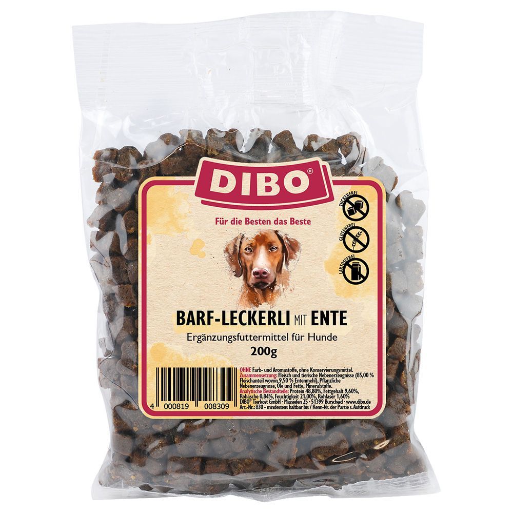 DIBO BARF-godis med anka - 200 g