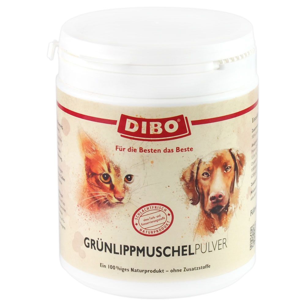 Dibo pulver av grönläppad mussla - 400 g