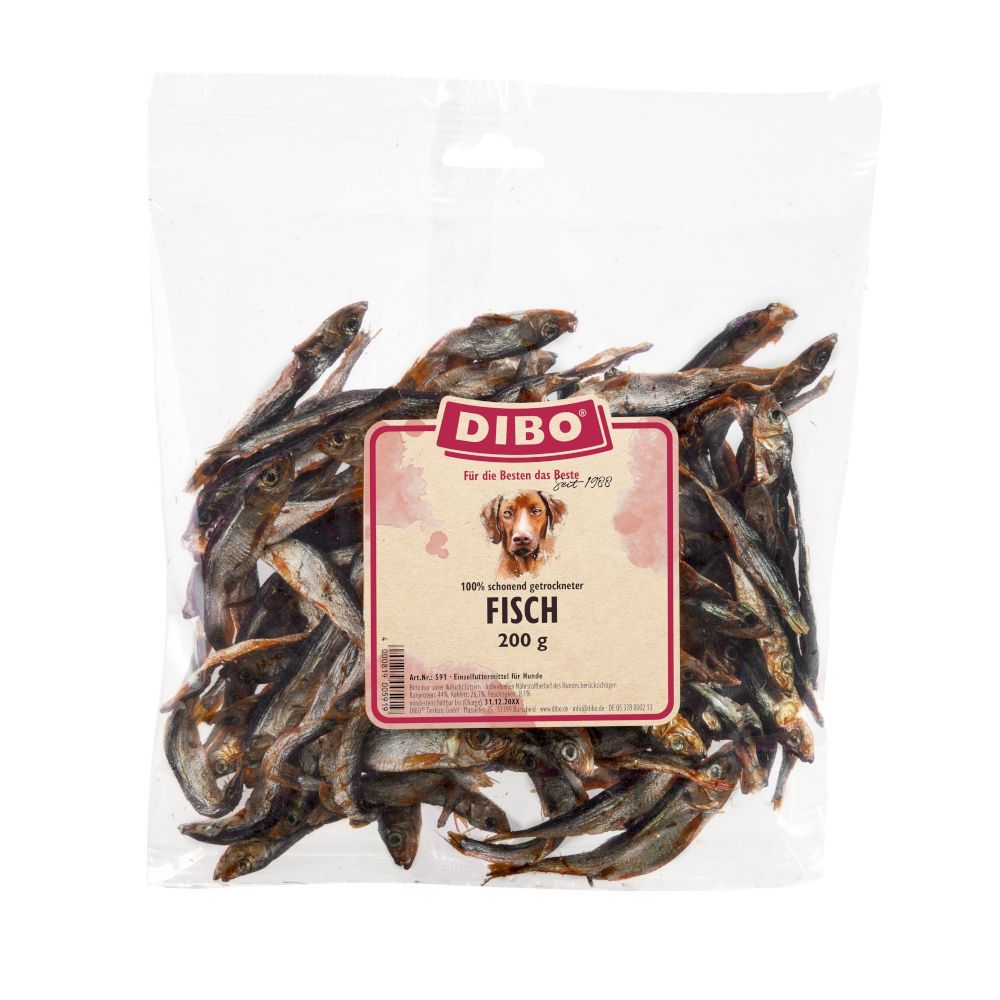 Dibo torkad fisk - 200 g