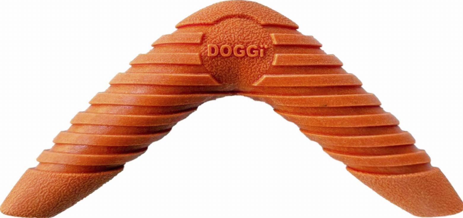 DOGGI Boomerang Hundleksak - Orange
