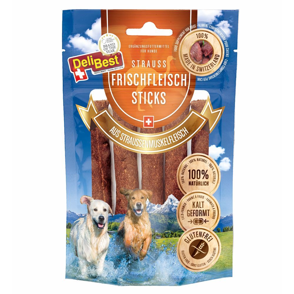 DeliBest Struts köttsticks 10 x 10 cm
