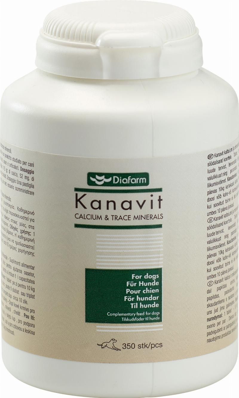 Diafarm Kanavit Kalcium & Spårmineraler