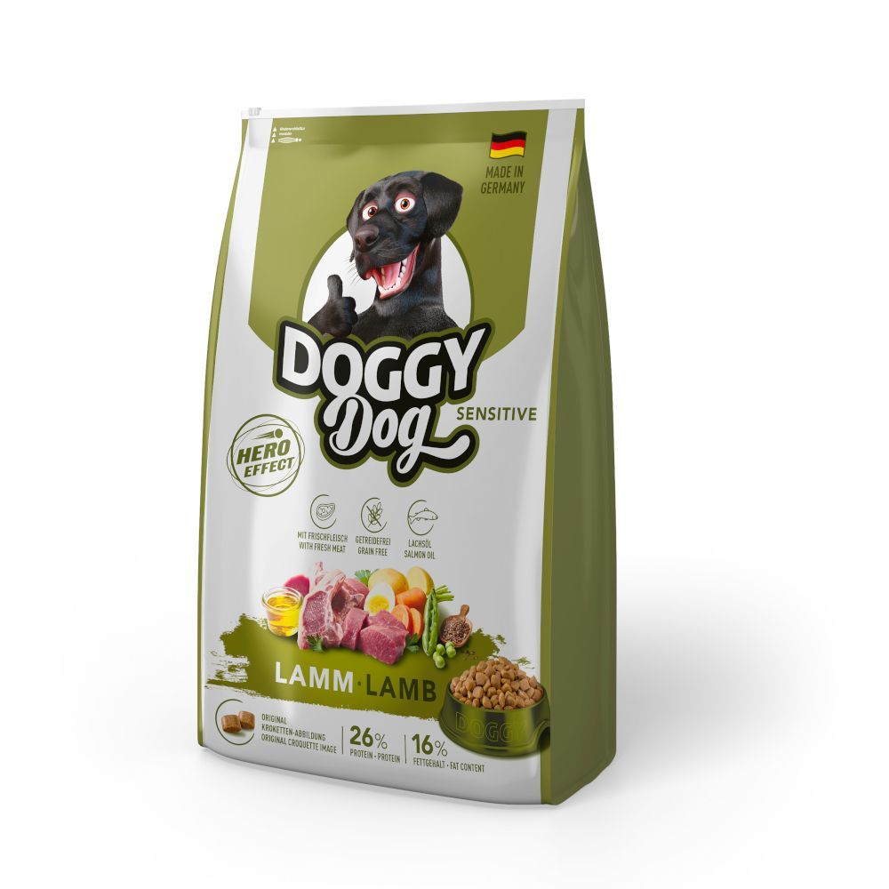 Doggy Dog Sensitive med lamm - 10 kg