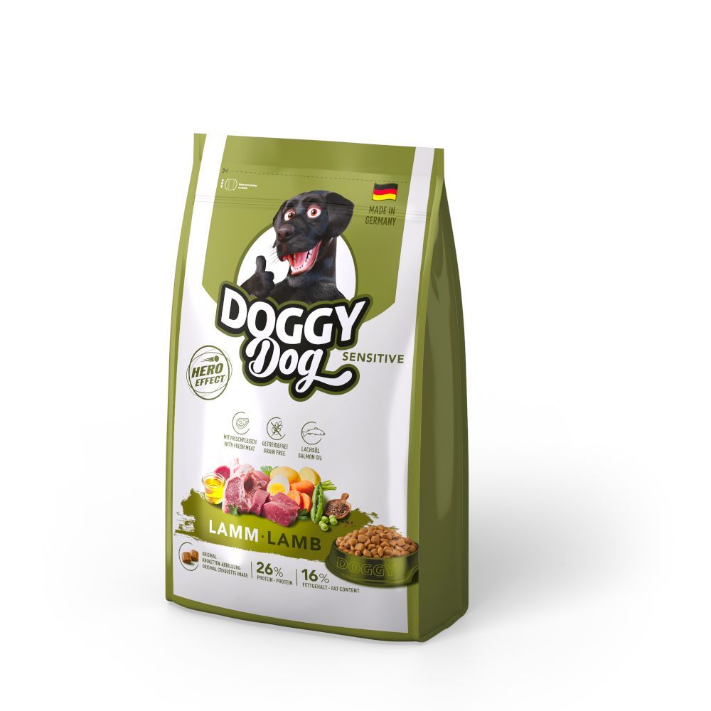 Doggy Dog Sensitive med lamm - 1 kg