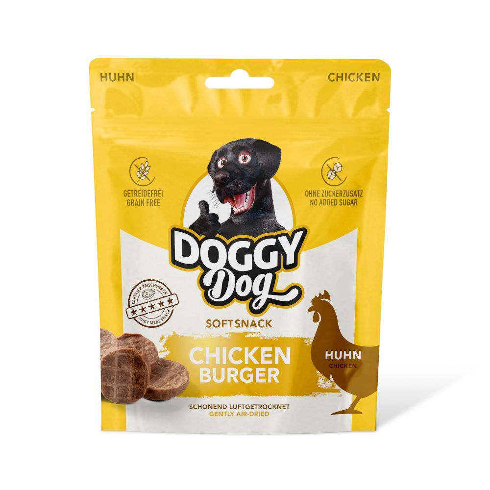 DOGGY Dog Soft Snack Chicken Burger - 70 g