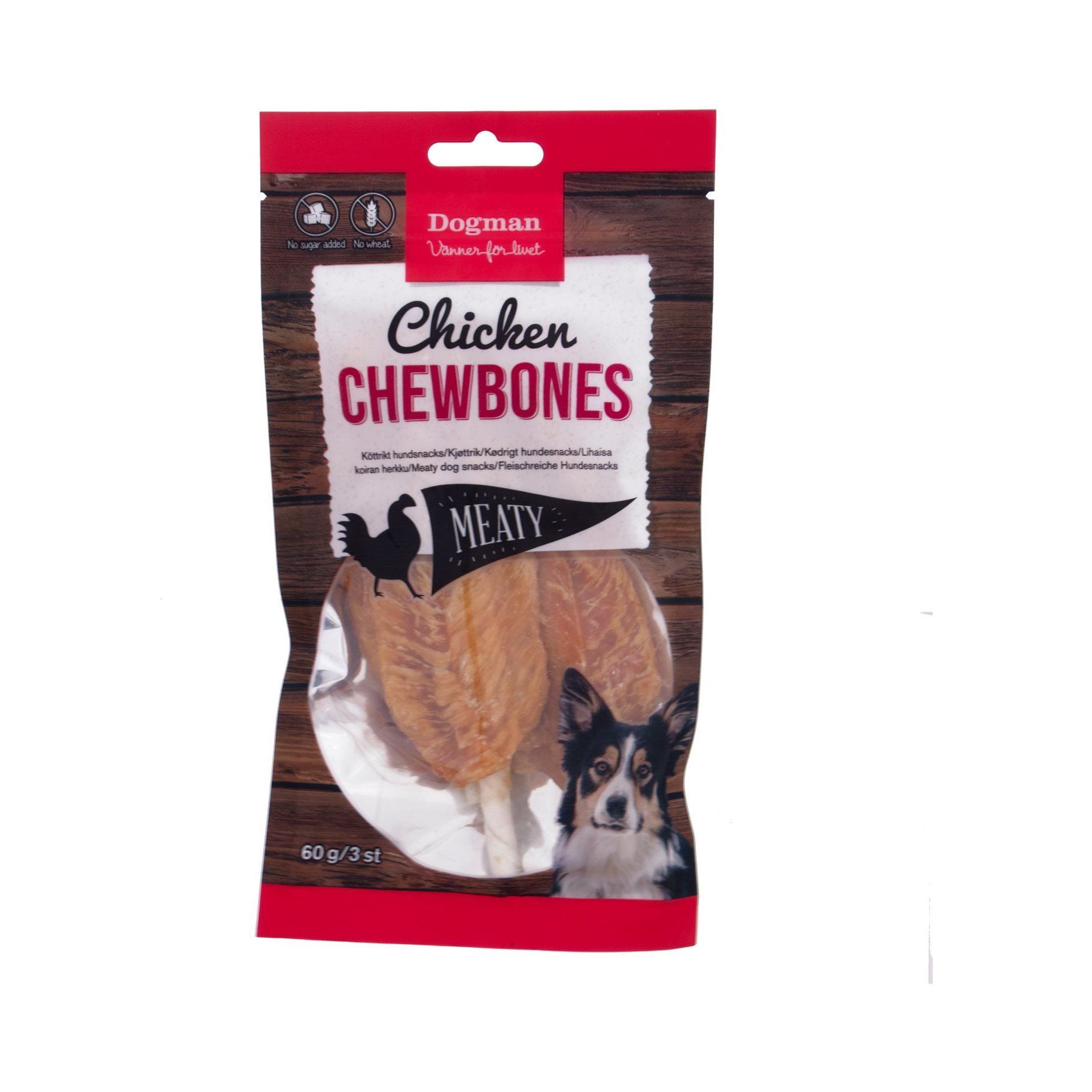 Chicken Chewbones - 3-pack