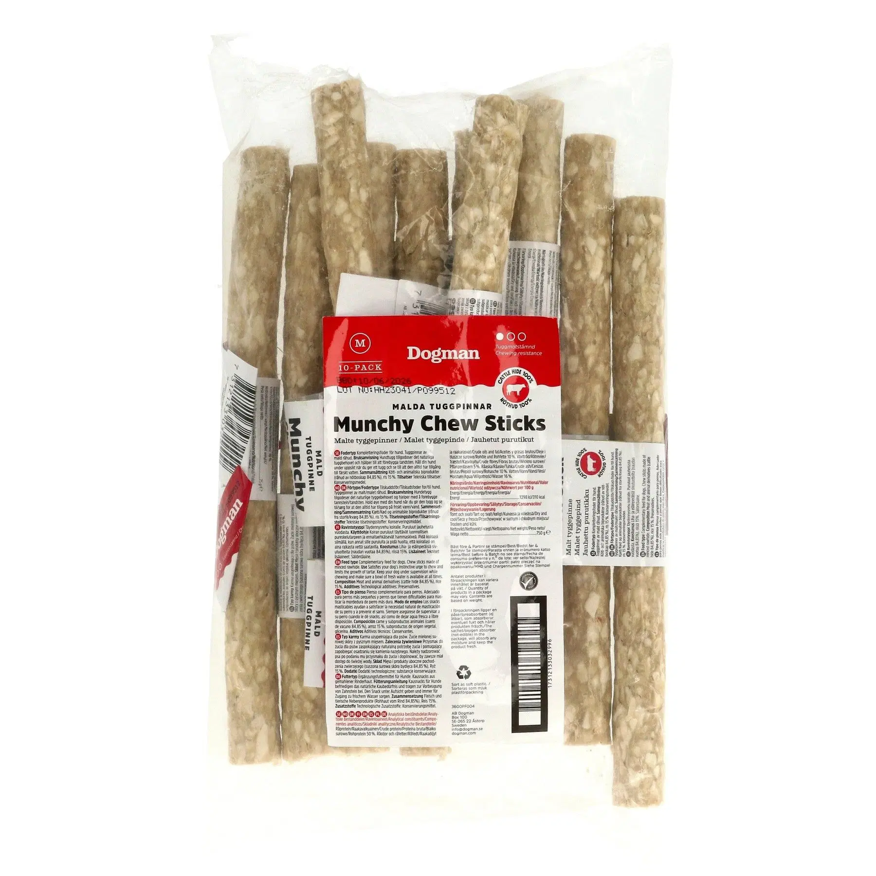 Dogman Munchy Chew stick 25cm