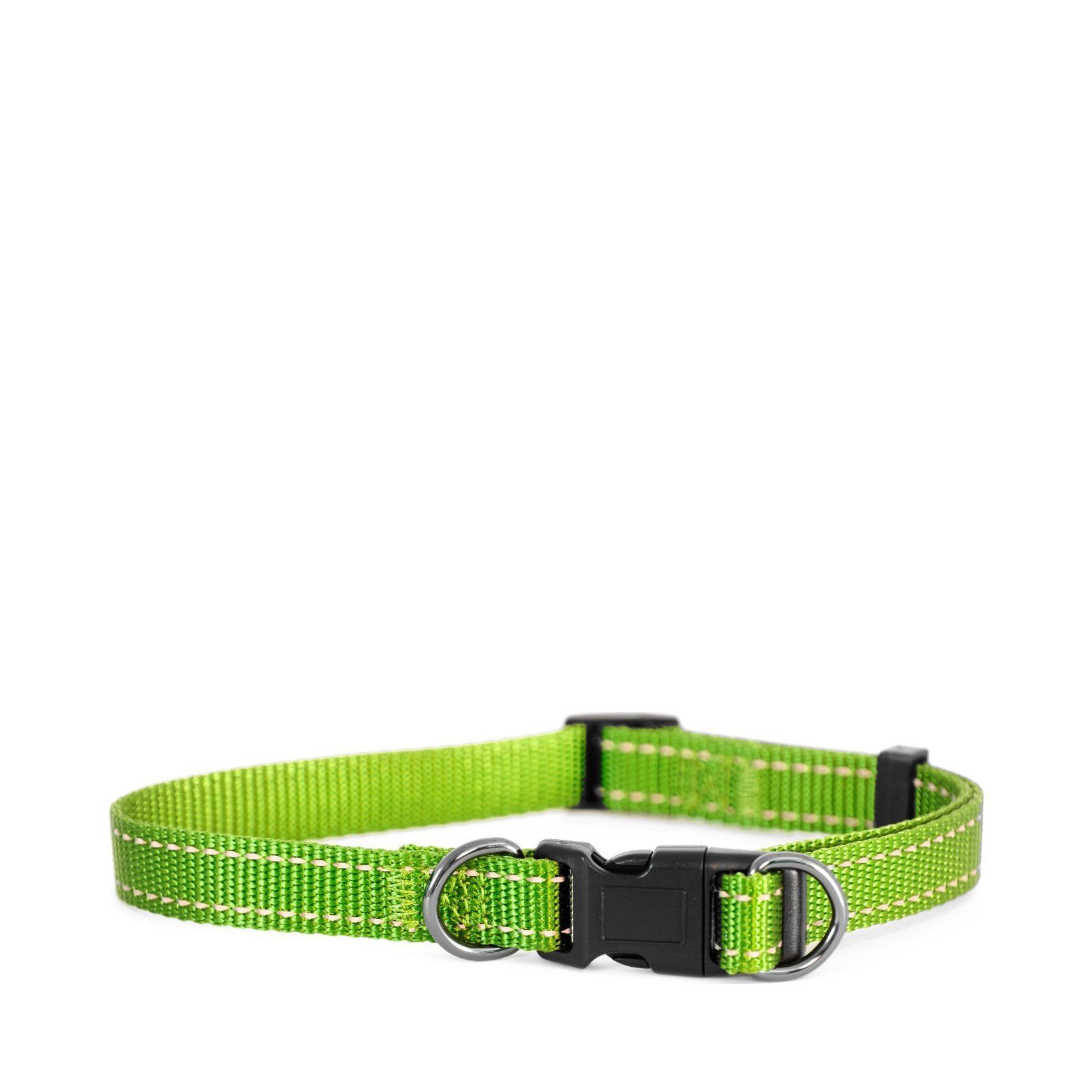 Iris Nylonhalsband - Grön / 35-60 cm / 20 mm