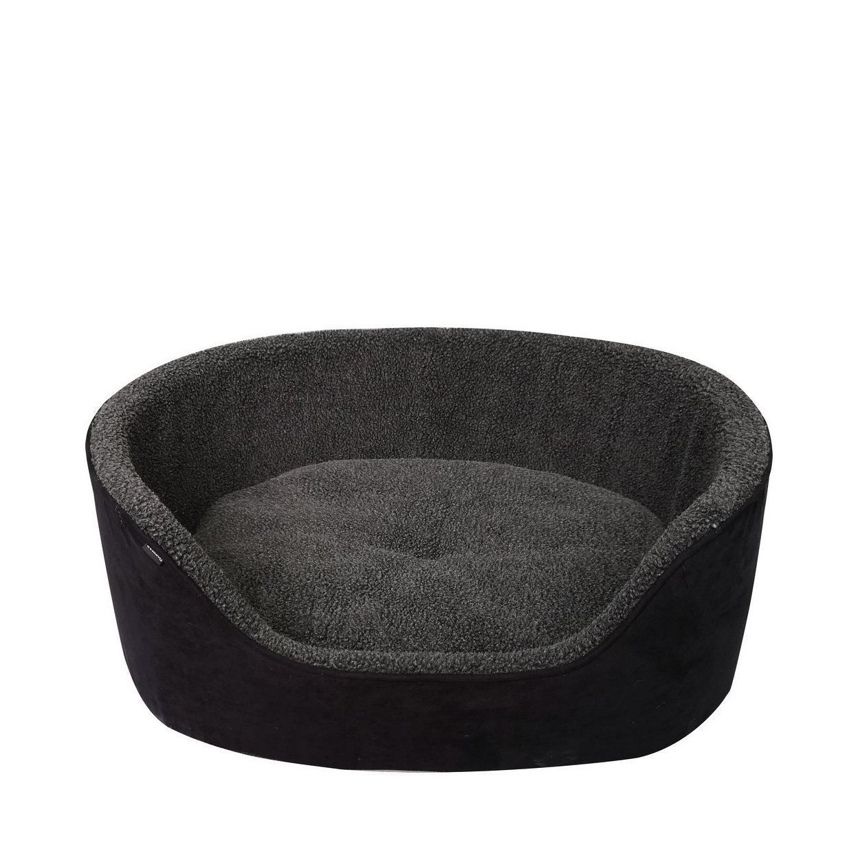 Sherpa Hundbädd - Svart / 70x53 cm
