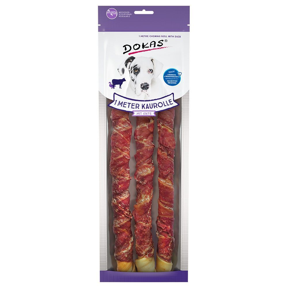 Dokas 1 meter tuggrulle Anka 3 x 315 g