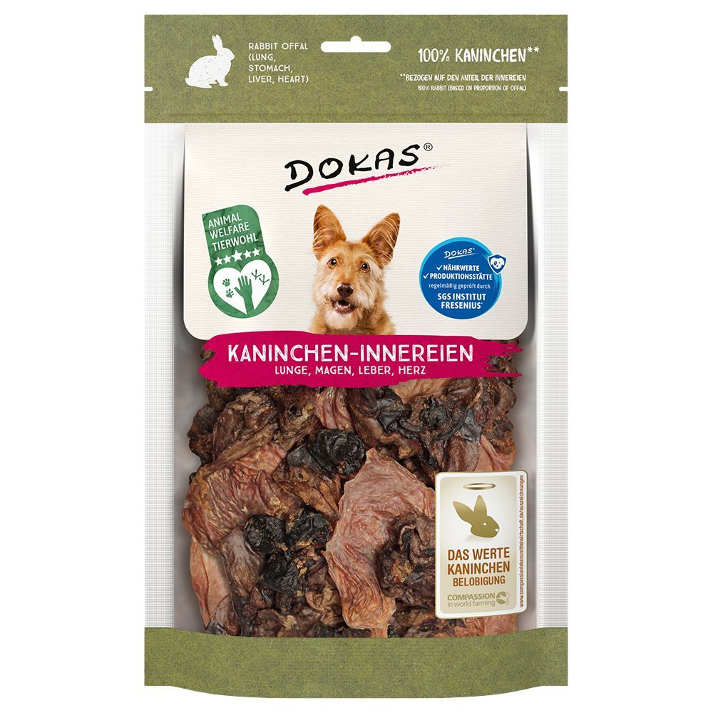 Dokas inälvsmat från kanin - 100 g