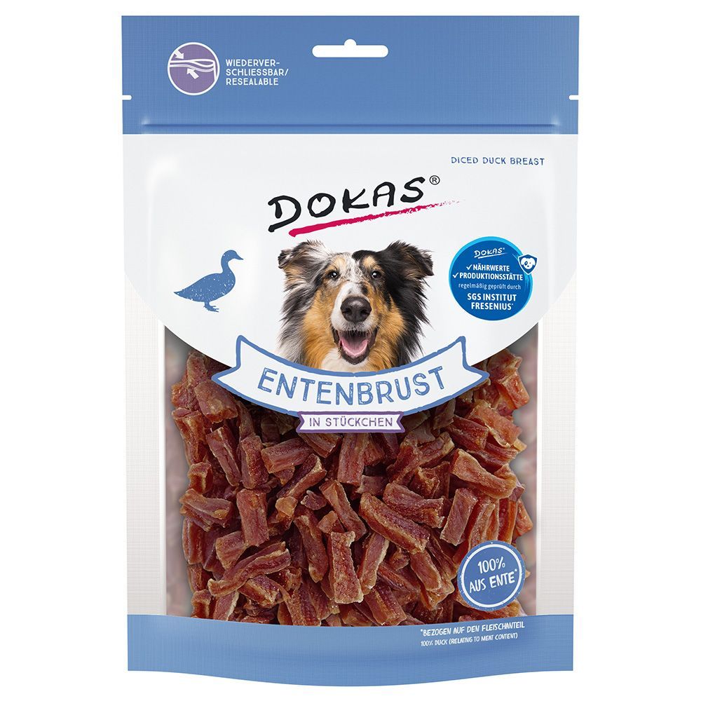 Dokas kött i bitar 200 g (ankbröst i bitar)