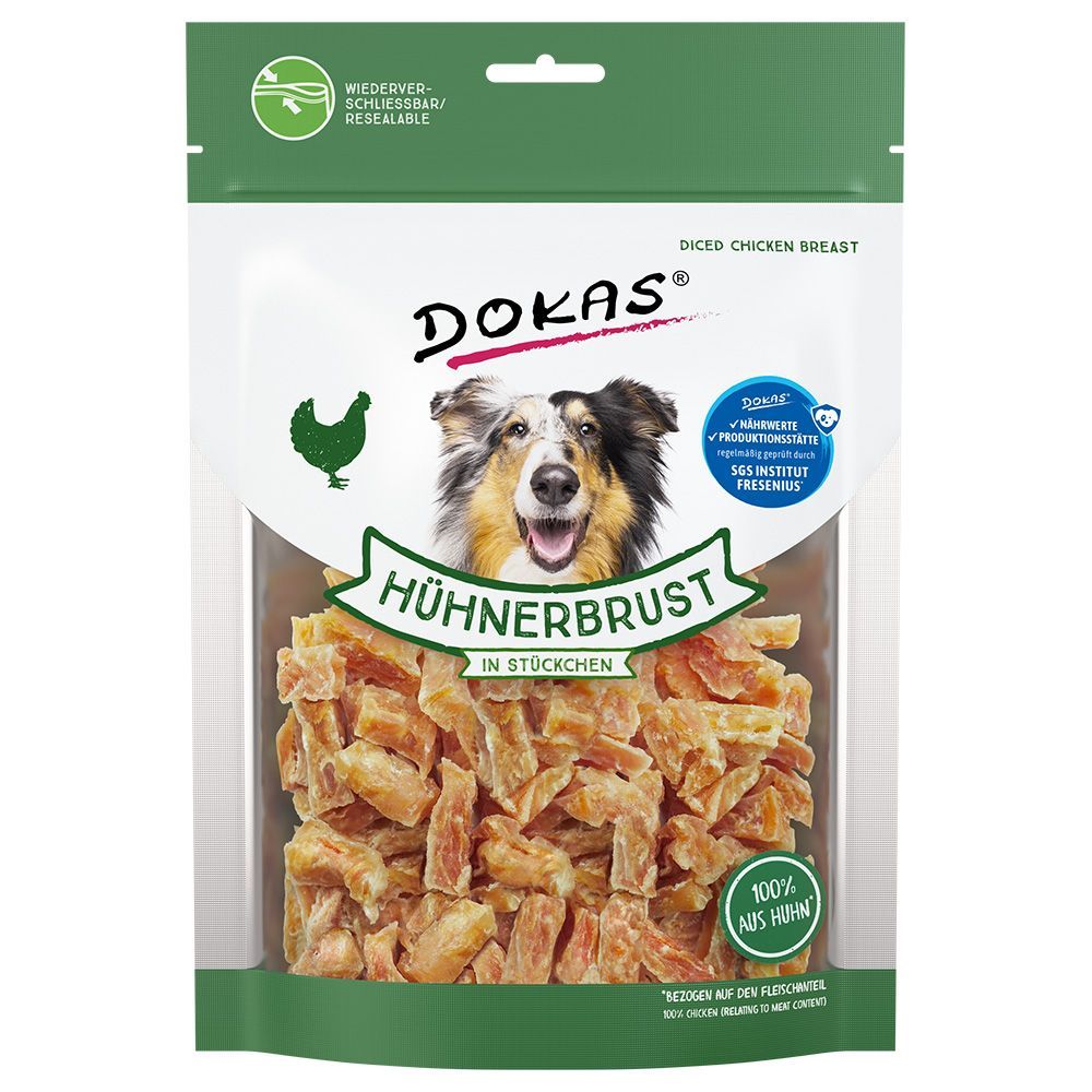 Dokas kött i bitar - 200 g  (kycklingbröst i bitar)