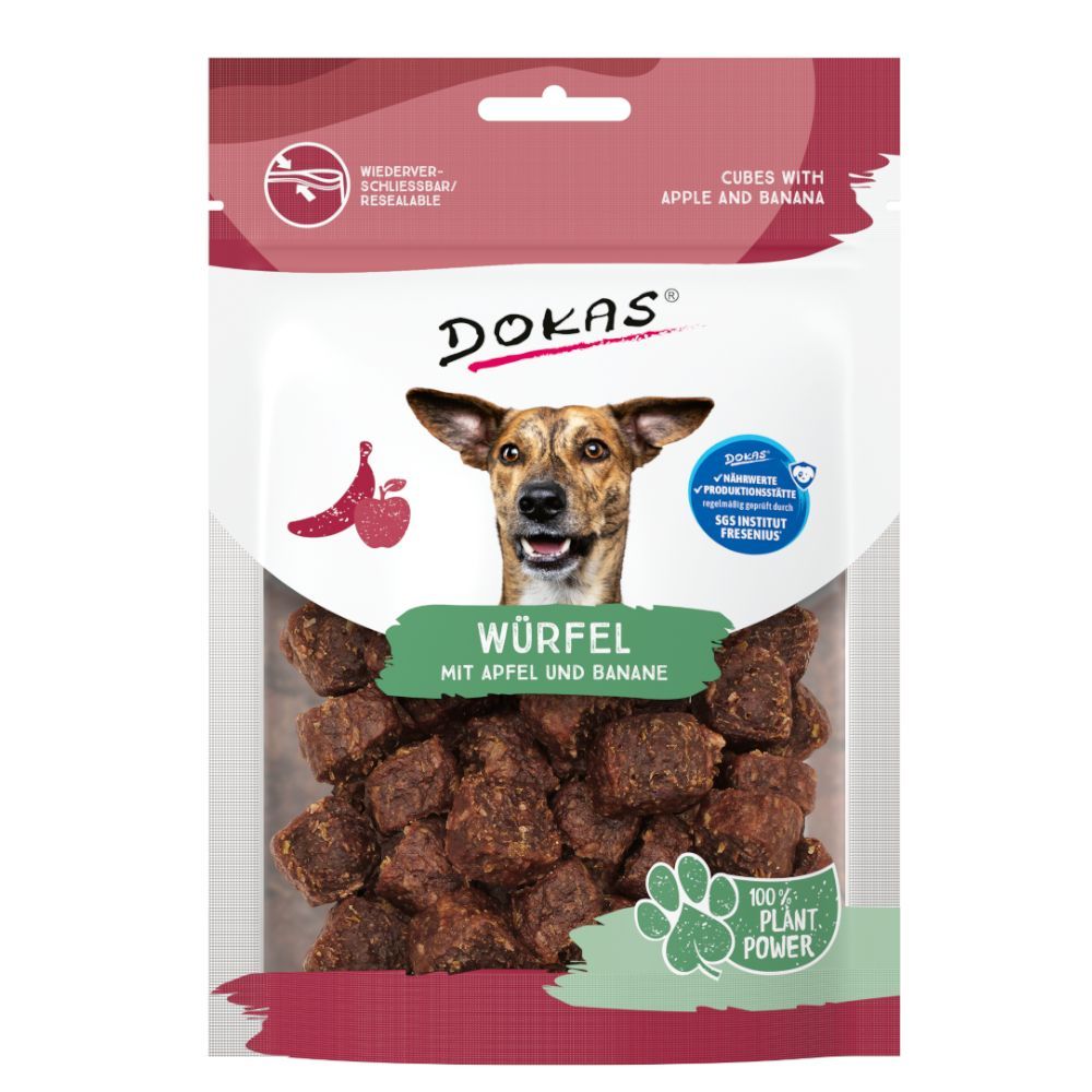 Dokas Kuber med Äpple och Banan - 105 g
