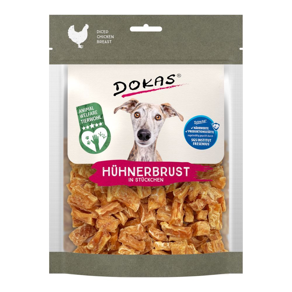 Dokas kycklingbröst i bitar - 170 g