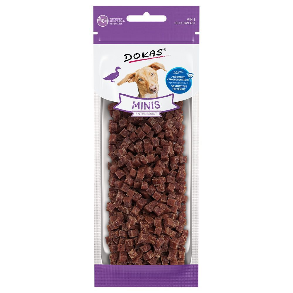 Dokas Minis ankbröst - Ekonomipack: 2 x 70 g