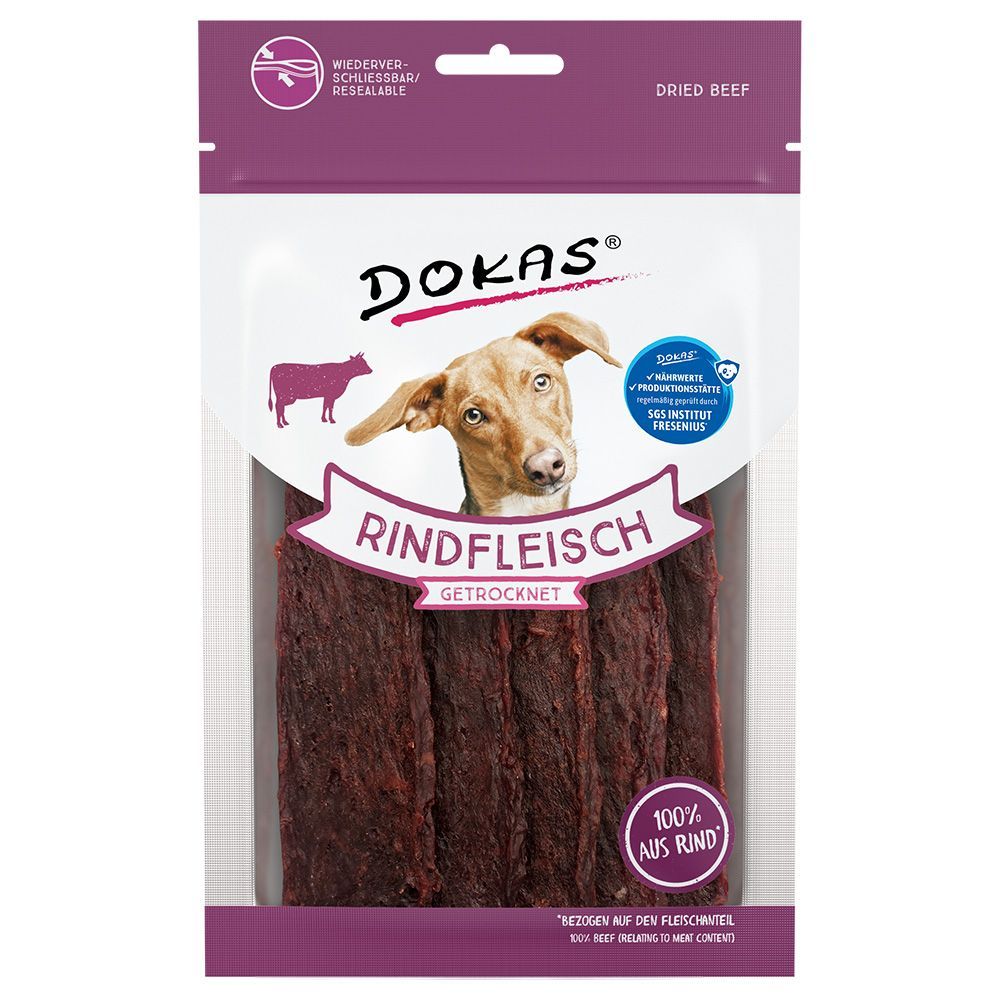 Dokas nötkött torkat - Ekonomipack: 2 x 70 g