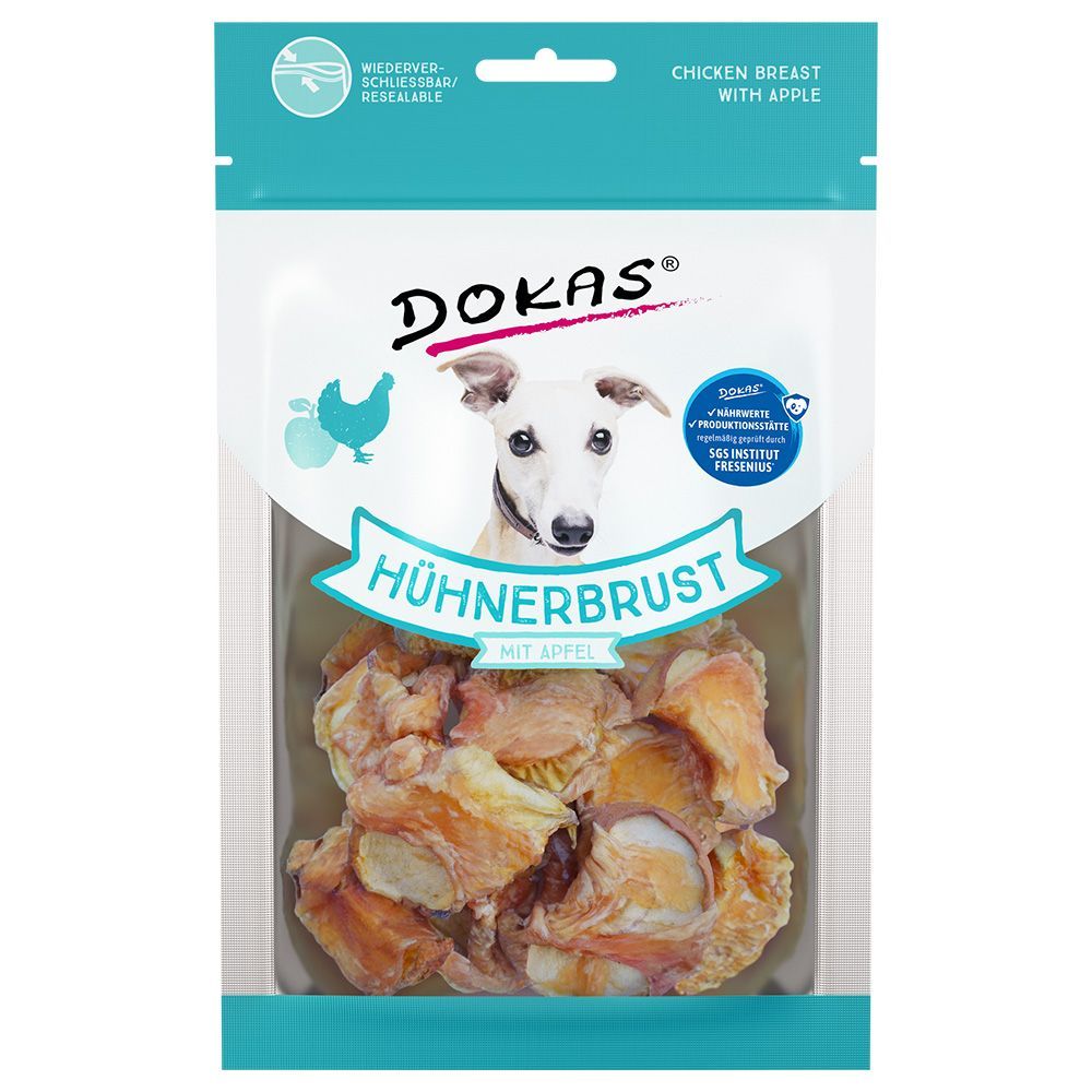 Dokas tuggodis Kycklingbröst & äpple 12 x 70 g