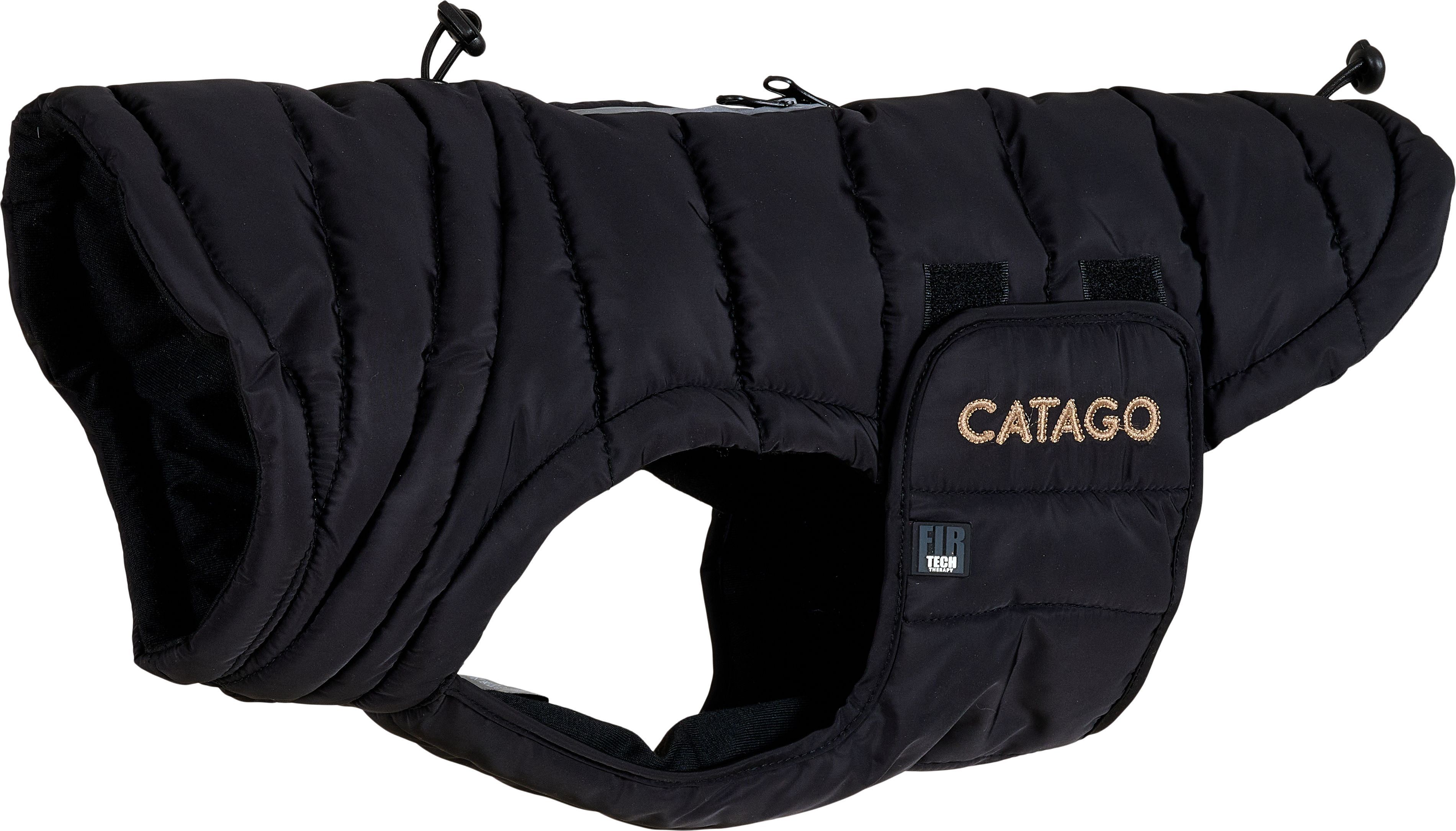 Catago FIR-Tech Puffer Hundtäcke Svart (55 cm)