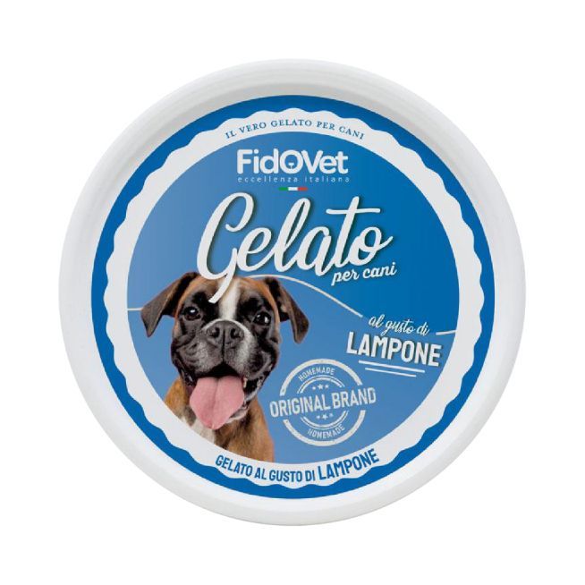 Gelato Hundglass Hallon - 40 g