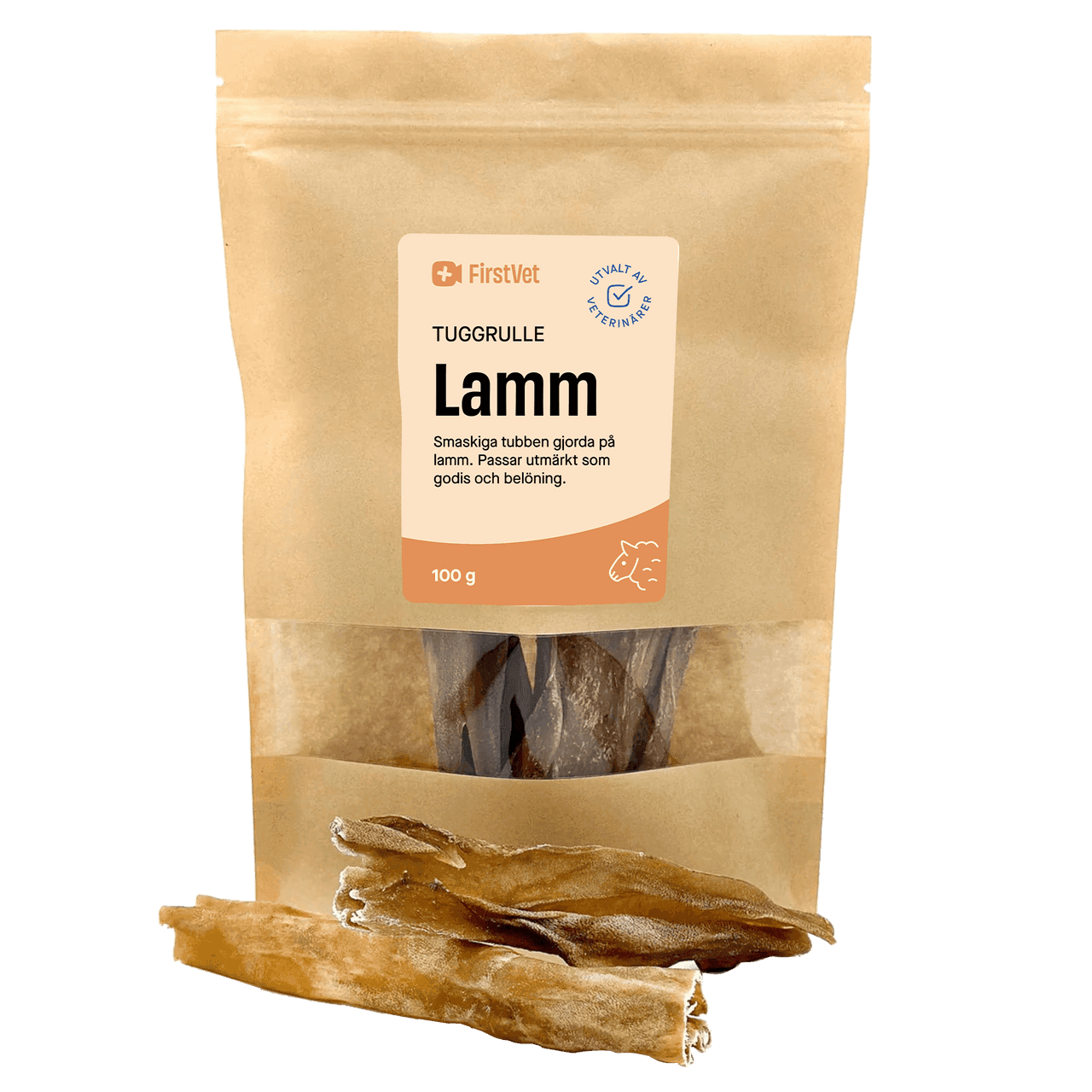 FirstVets tuggben - med smak av lamm - 100 g
