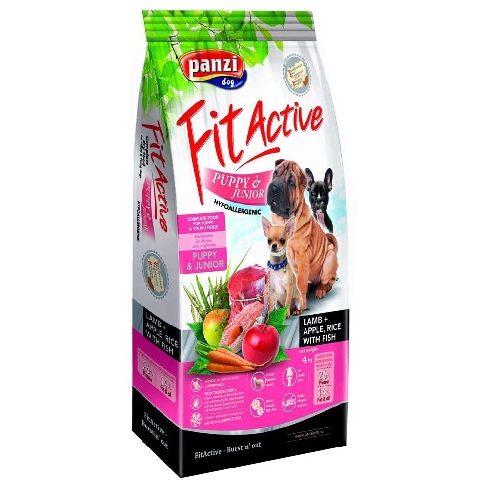 FitActive Premium Puppy med lamm - 4 kg