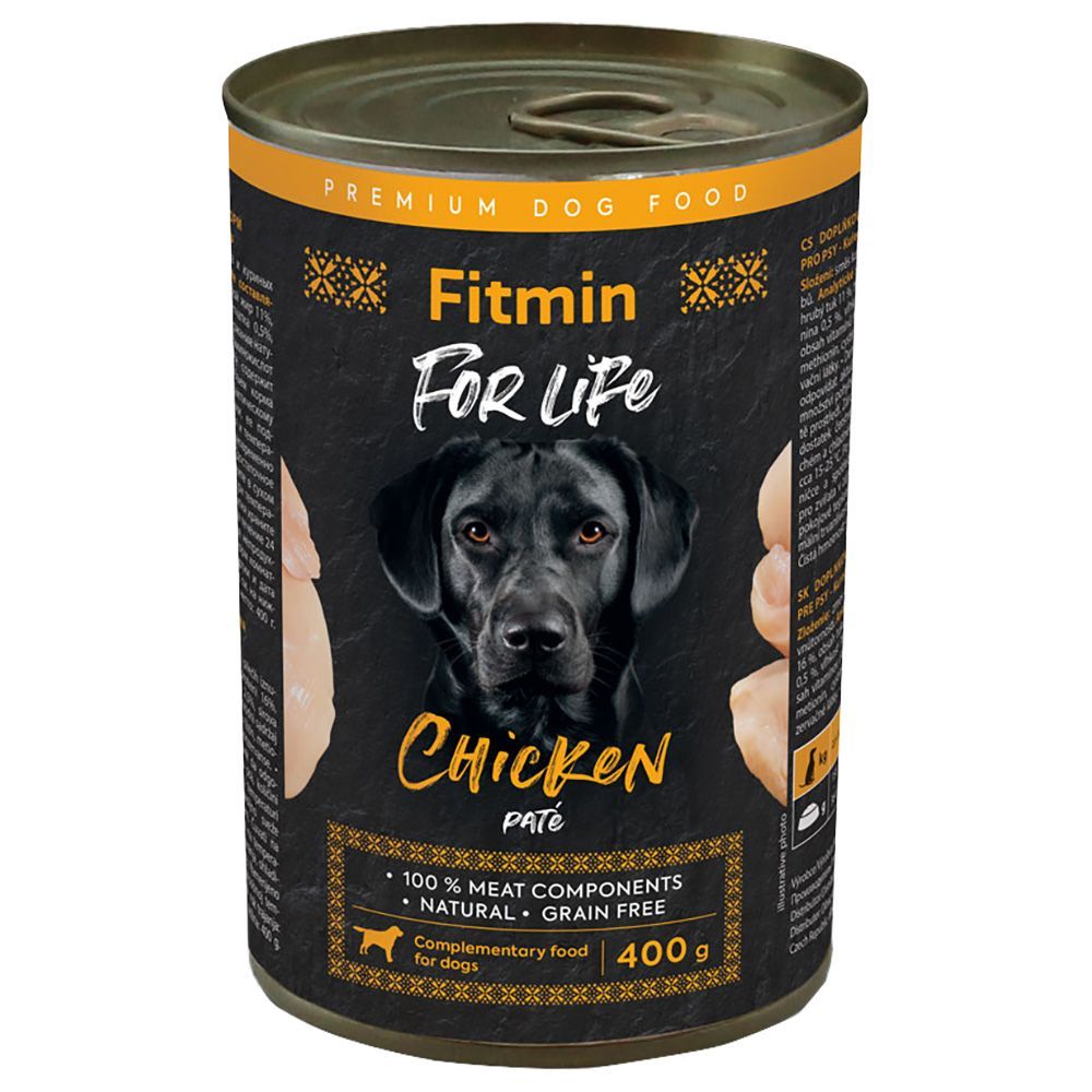 Fitmin Dog For Life, 6 x 400 g - Kyckling