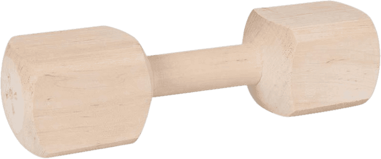Apportbock Trä, 165-210g, 19cm