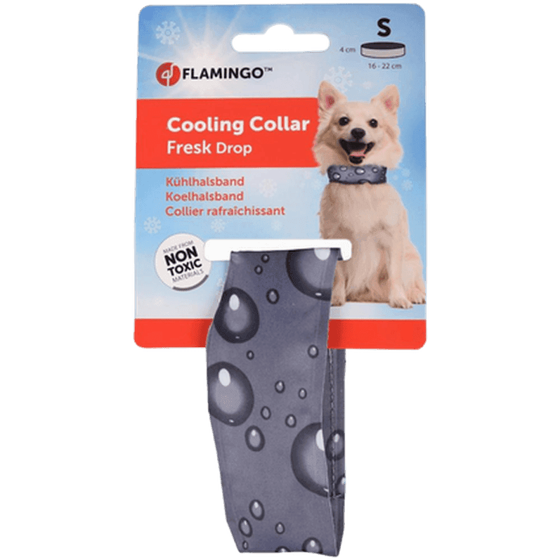 Cooling Collar Fresk Drop Gray 16-22 cm