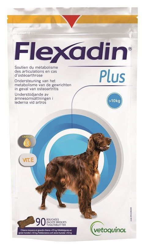 Flexadin Plus Max > 10 kg - 30 tuggtabletter