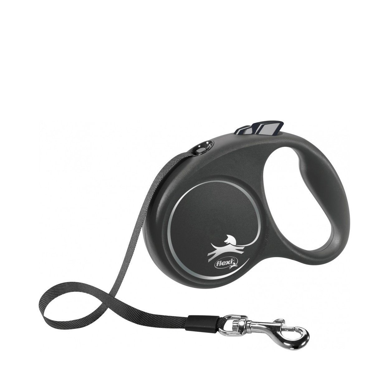 Flexikoppel Black Design 5 m - Svart / Med Band / S