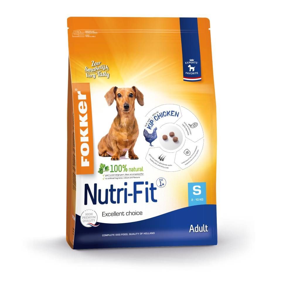 Fokker Adult Small Nutri-Fit hundfoder - 7 kg