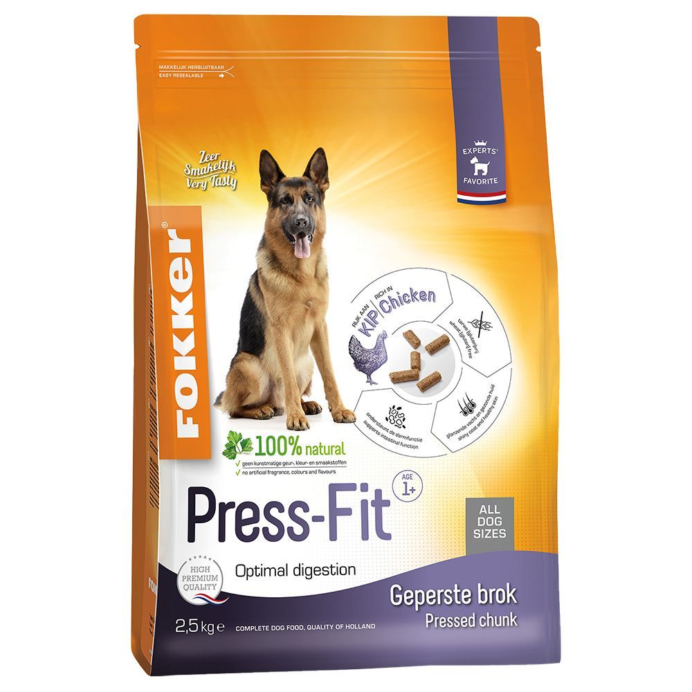 Fokker Press-Fit hundfoder - 13 kg