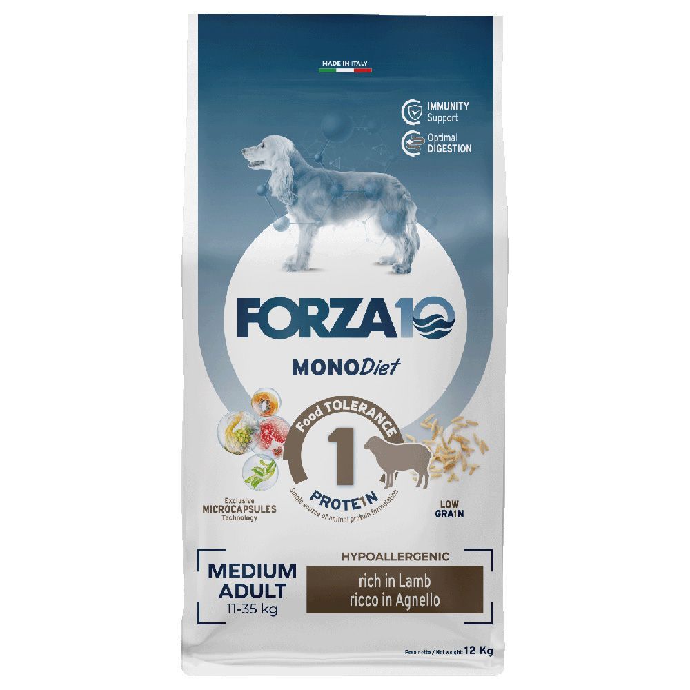 Forza 10 Medium Diet Lamm - 12 kg