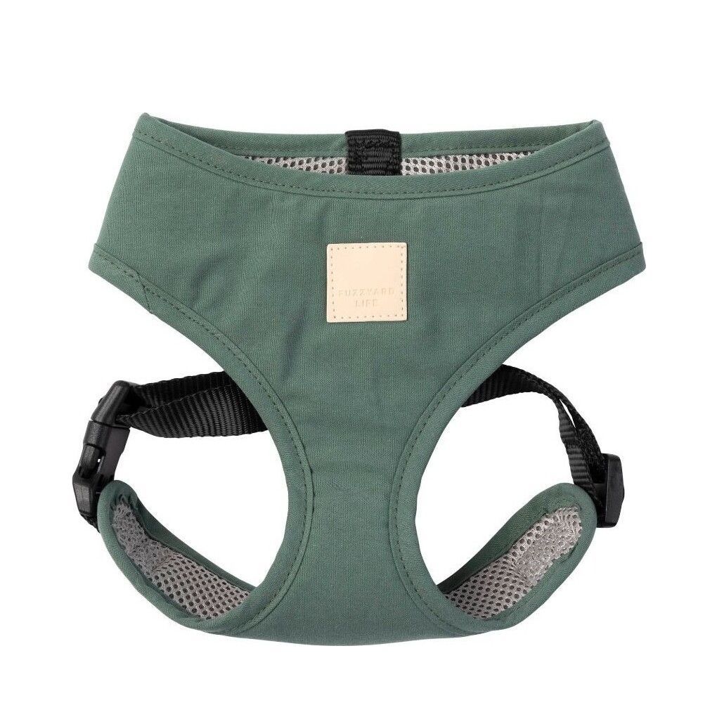 FuzzYard Life Harness Myrtle Green - M