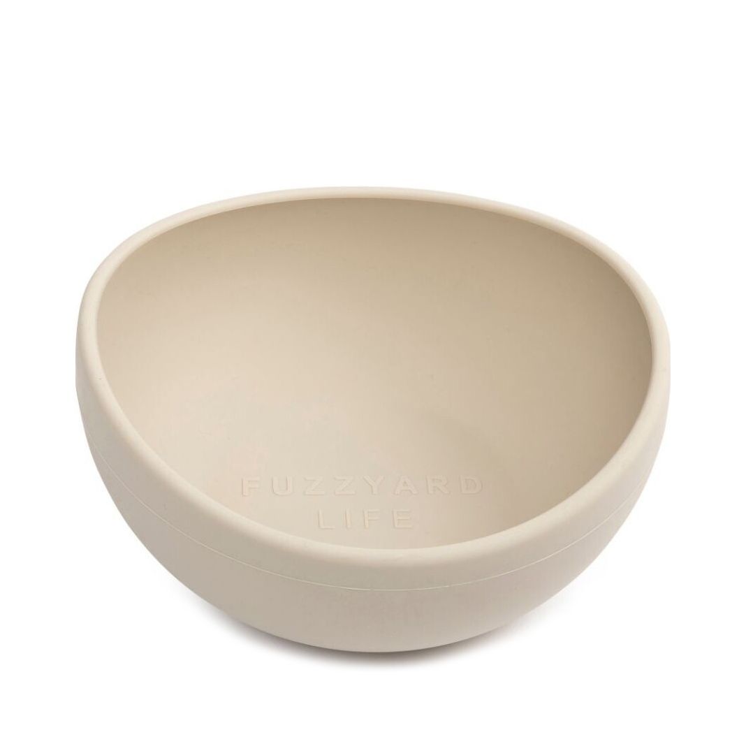 FuzzYard Silicone Bowl Sandstone - Small