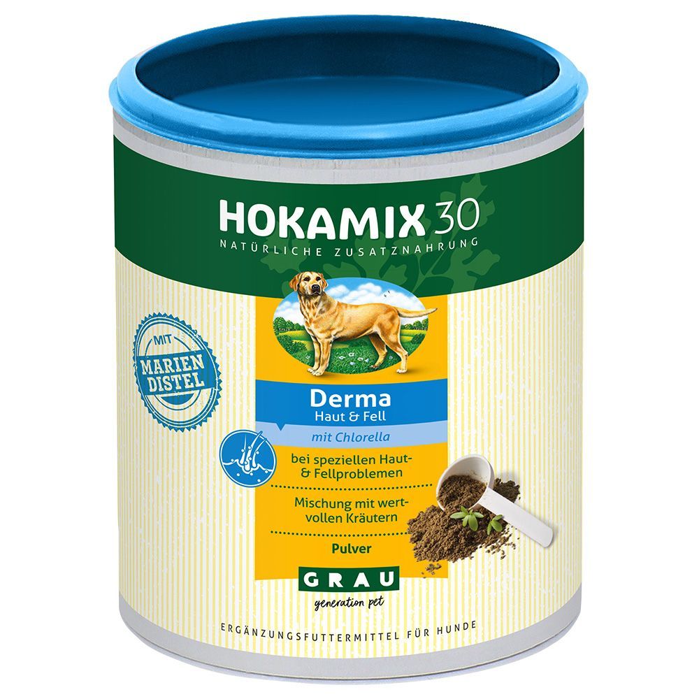GRAU HOKAMIX30 Derma pulver hud & päls - 350 g