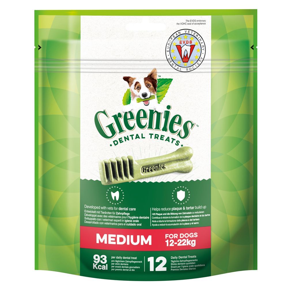 Greenies tandvårdsgodis - Medium (340 g)
