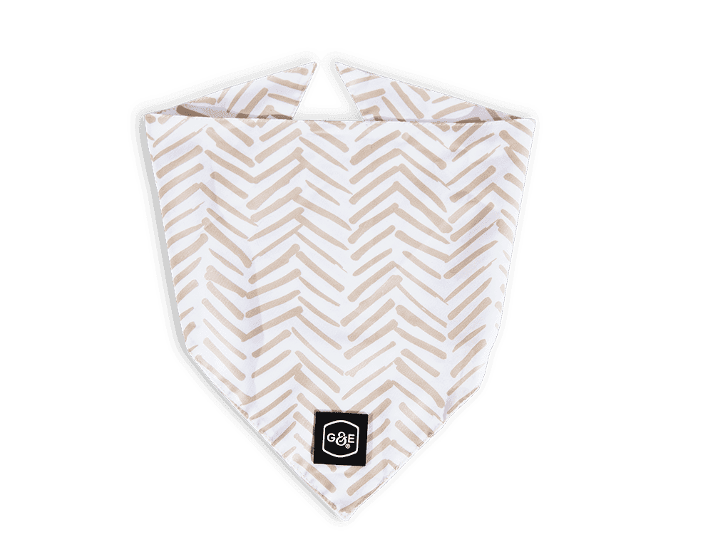 Bandana Chicish S/M, 57cm Mönstrad