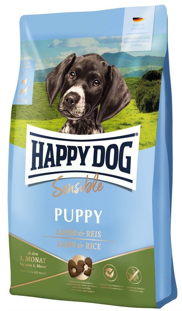 HappyDog Sensible Puppy Lamm & Ris - 1kg
