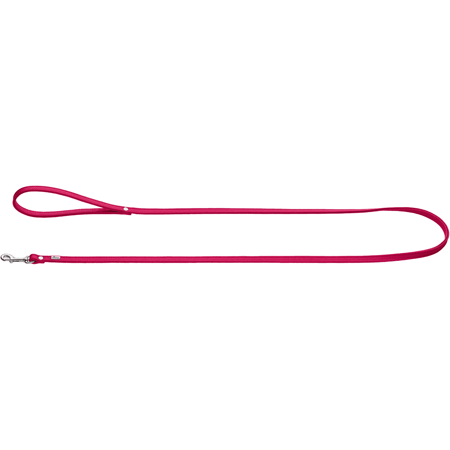 Dog Leash Nappa Petit Pink 140cm/8mm
