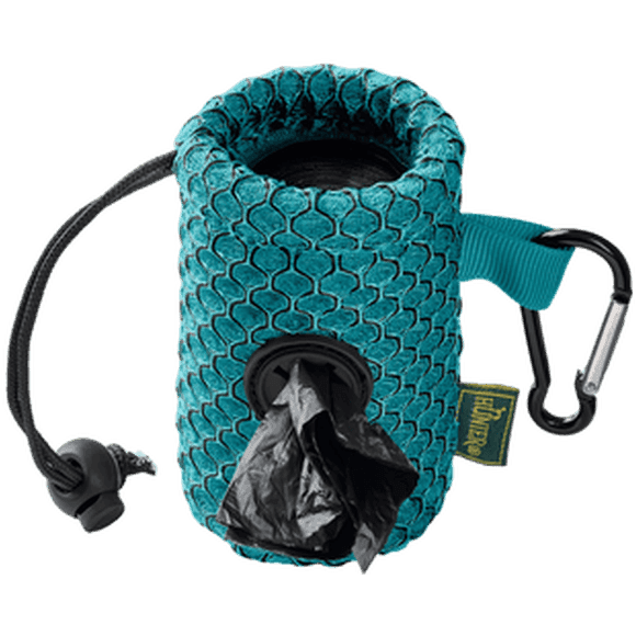 Dog Waste Bag Dispenser Hilo Turquoise 9,5x5cm