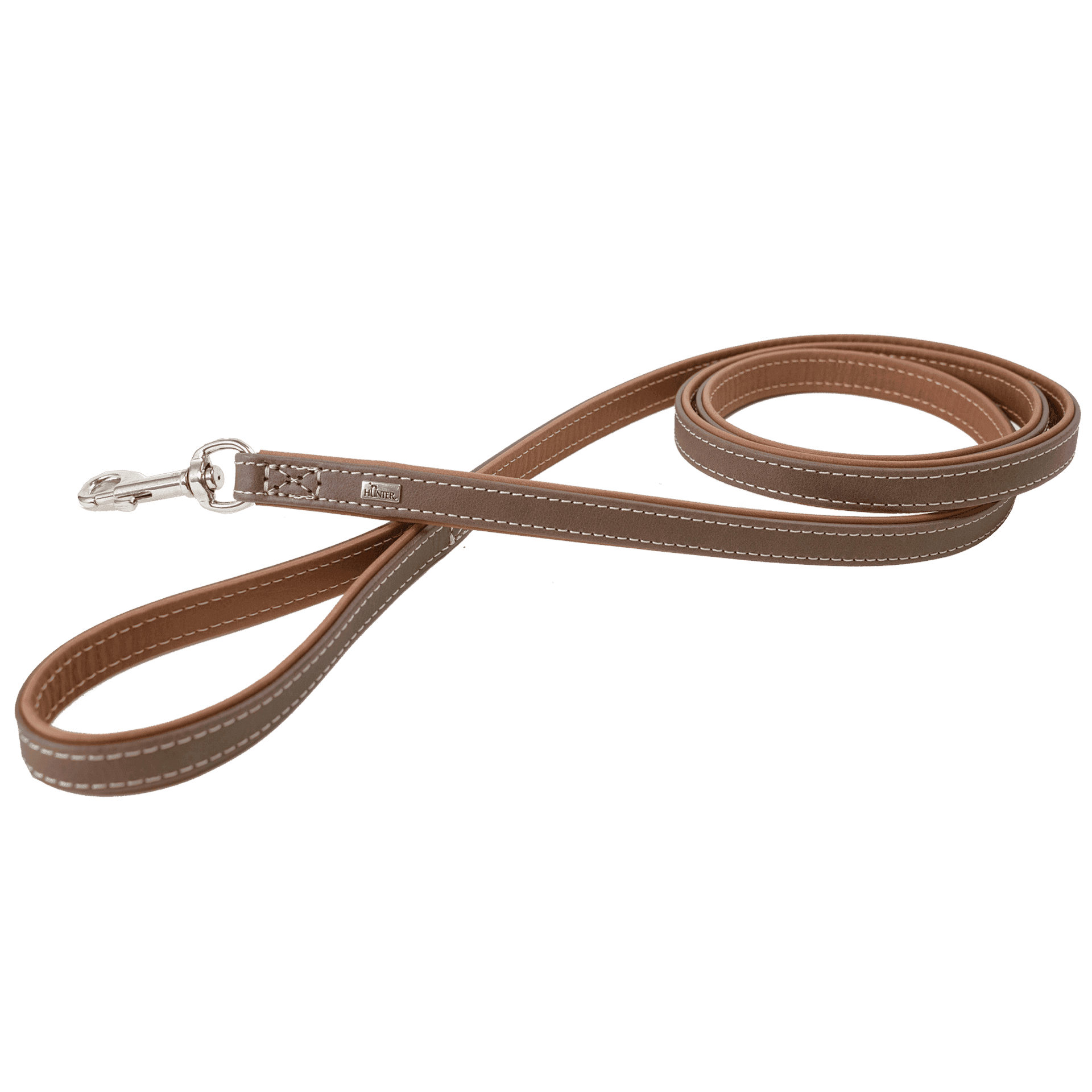 Hundkoppel Porto 15/180 Tobacco/Cognac