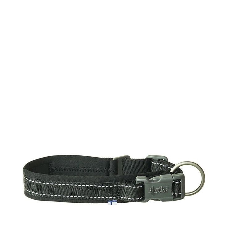 Hurtta Casual ECO Halsband Raven - 35-45 cm