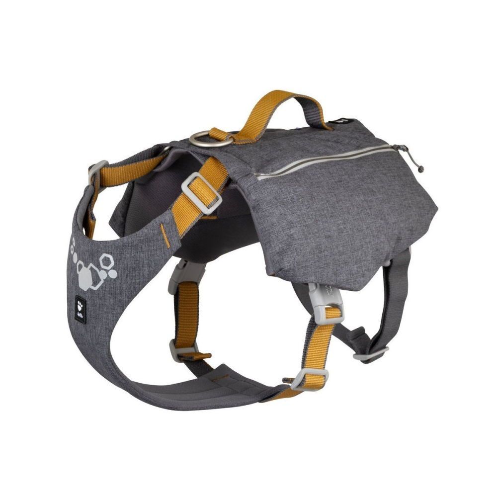 Hurtta Expedition Pack ECO Klövjeväska Grå (45-65)