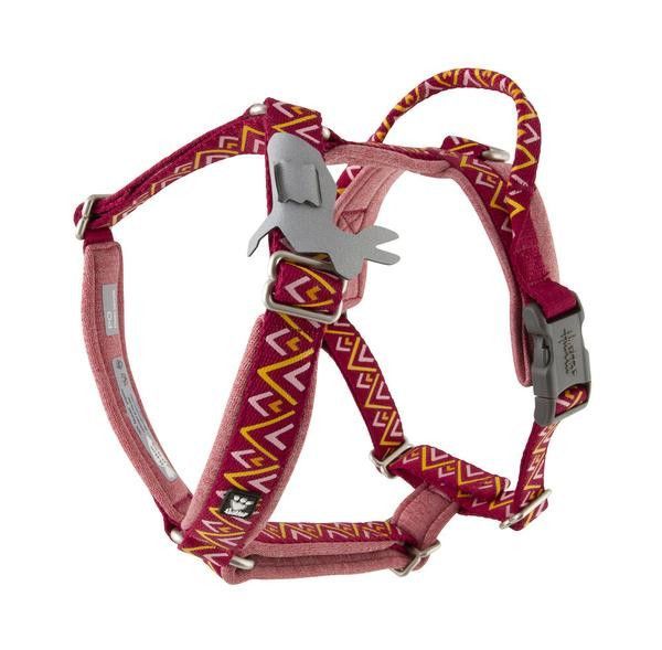 Razzle-Dazzle Y-Sele till Hund - Beetroot / 65-80