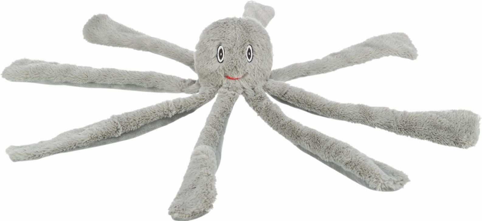 Jolly Paw Prasslande Bläckfisk - Grå 32 cm